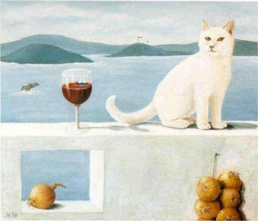 Katze & Wein